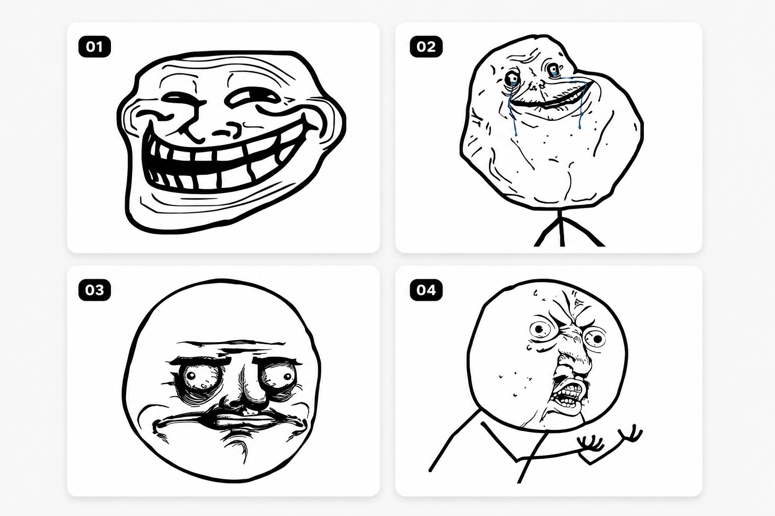 Readable Meme Crops