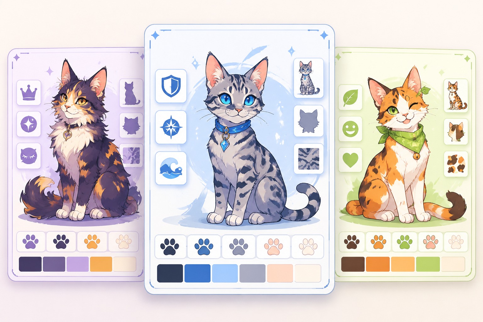 Cat Character Foundation