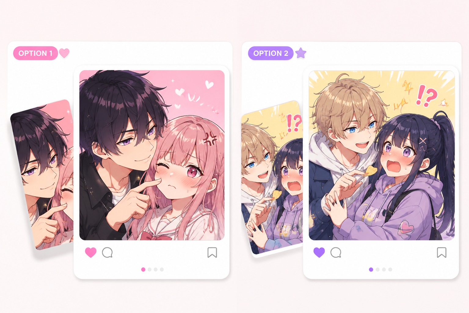 Romantic and Comedic Variants