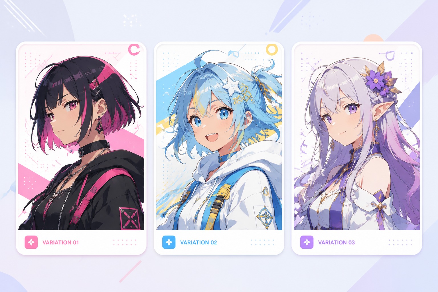 AI VTuber 아바타 변형 생성하기