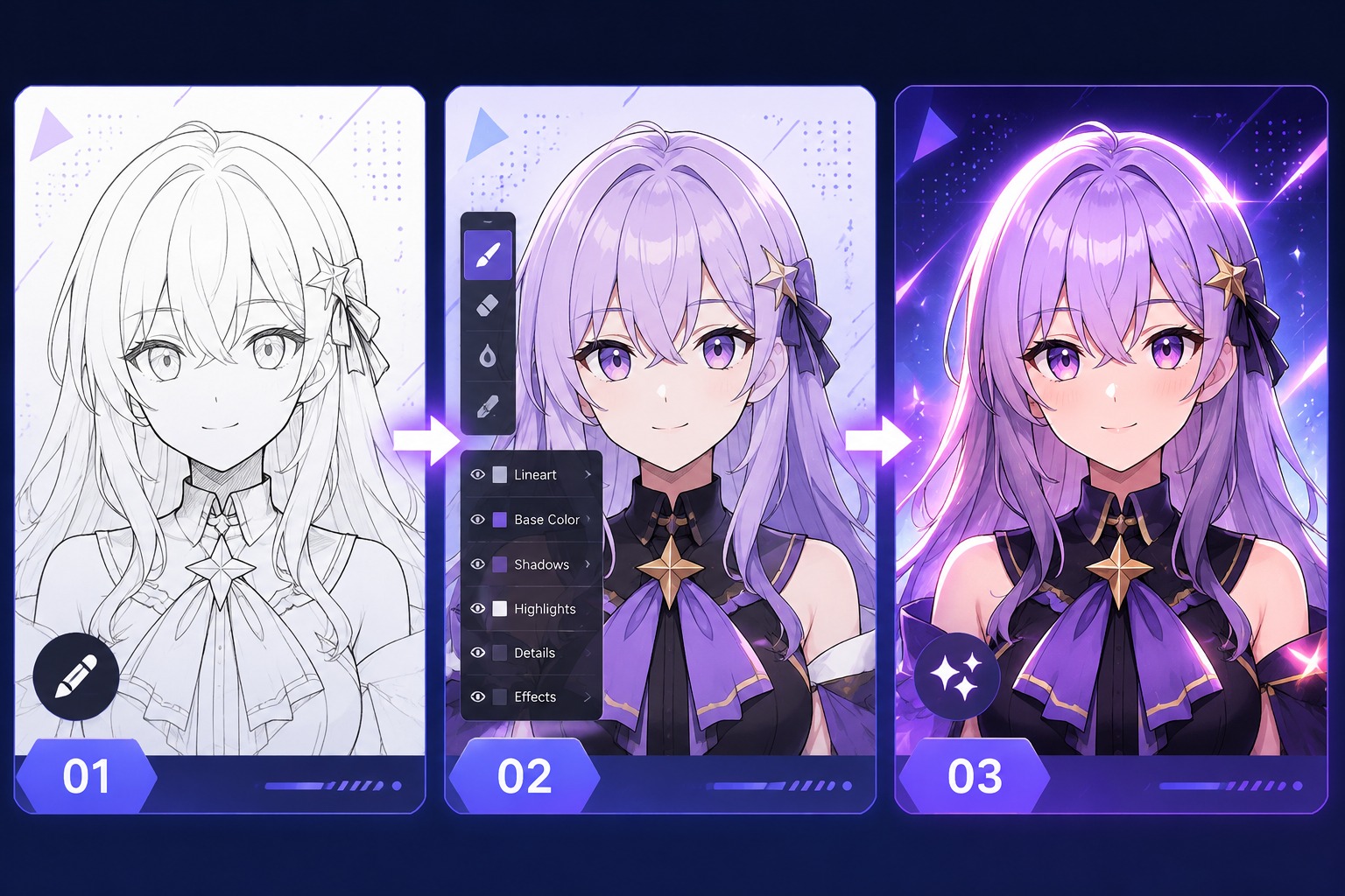 콘텐츠를 위한 VTuber 아바타 에셋 다듬기